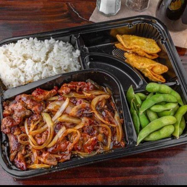 Sukiyaki Steak Teriyaki Box